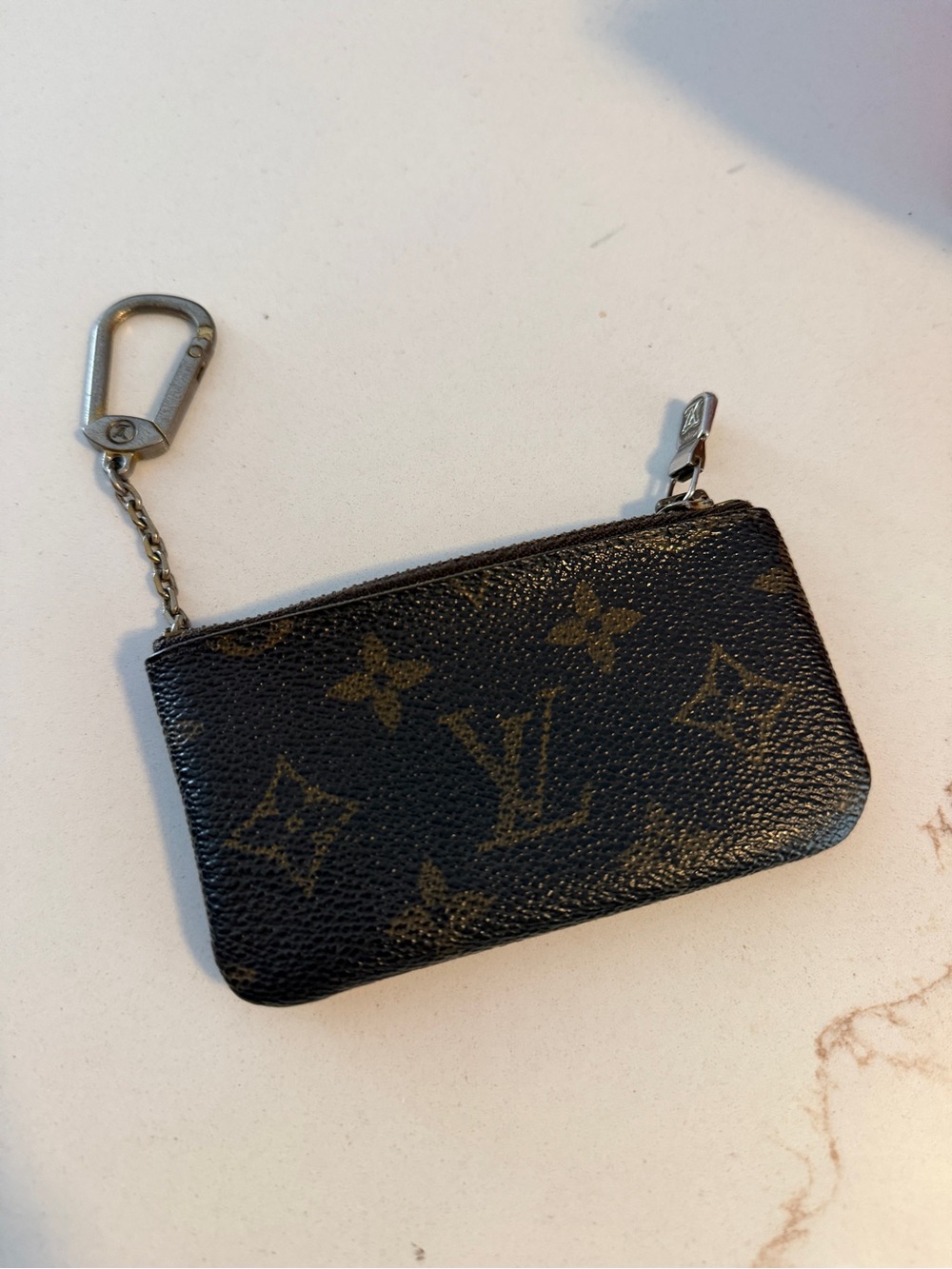 Louis Vuitton Monogram Canvas Key & Card Holder in Brown -